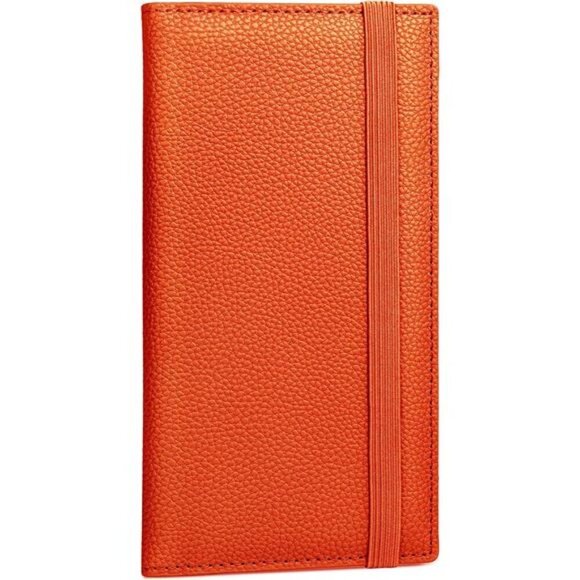Checkbook Cover for Personal Checkbook Orange - Picture 1 of 6